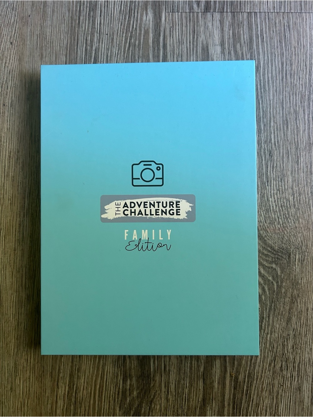 The Adventure Challenge Family Edition - Aqua Ombre Game Book